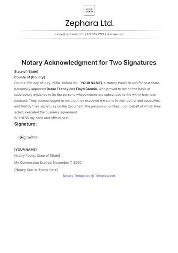 Can a person have 2 signatures?