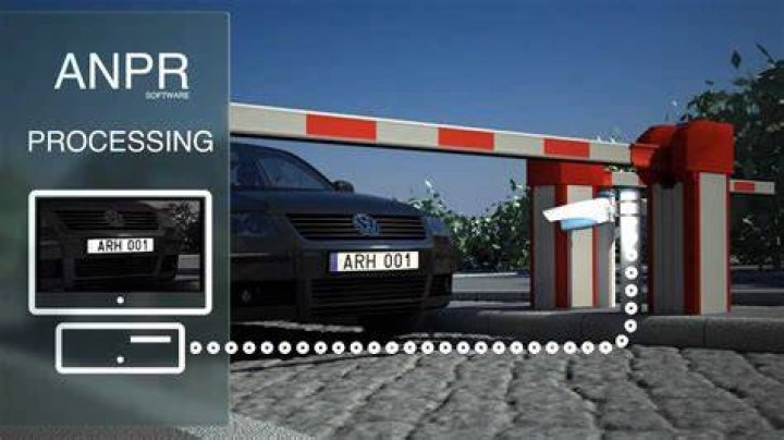 Can ANPR read black number plates?
