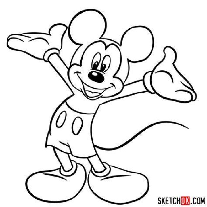 Can I draw Mickey Mouse and sell it?
