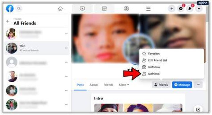 Can I unfriend someone without them knowing?