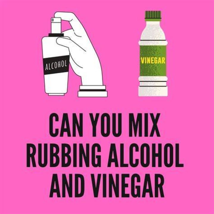 Can you mix alcohol and vinegar?