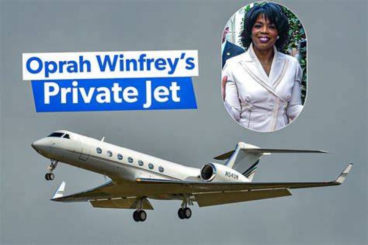 Does Oprah own a jet?