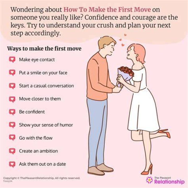 How can a girl make the first move?