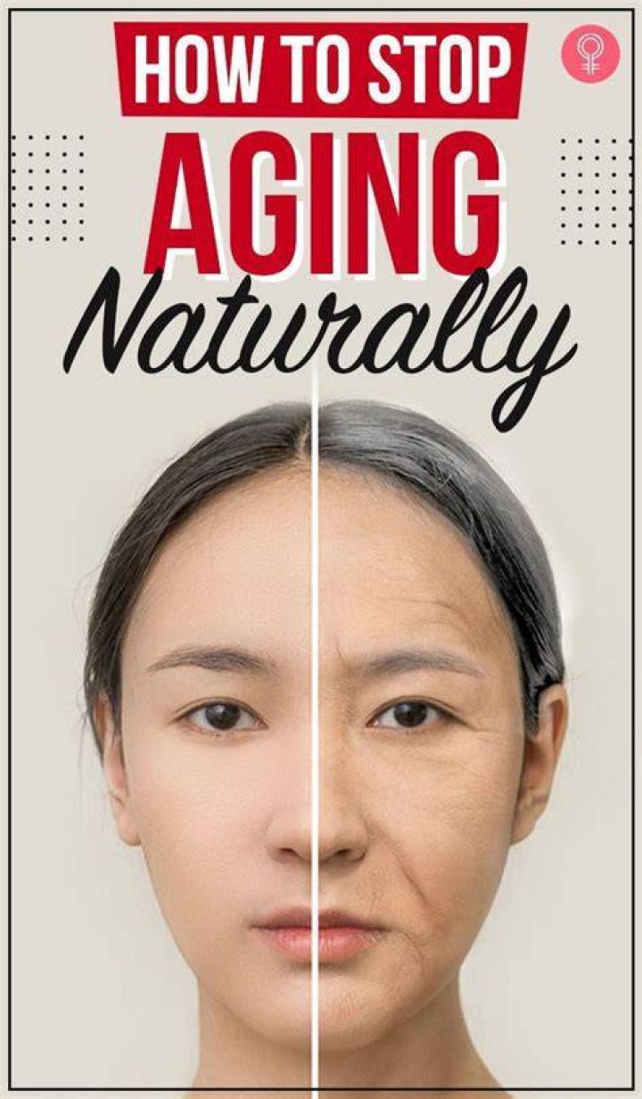 How can I stop my face from aging naturally?