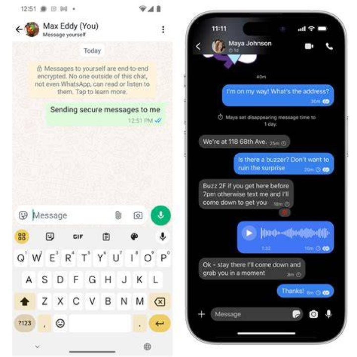 How do I read an encrypted text on iPhone?