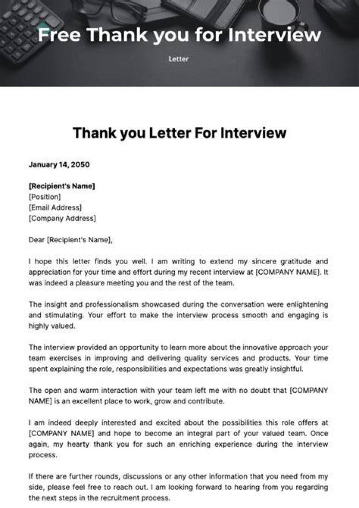 How do you end an interview thank you?
