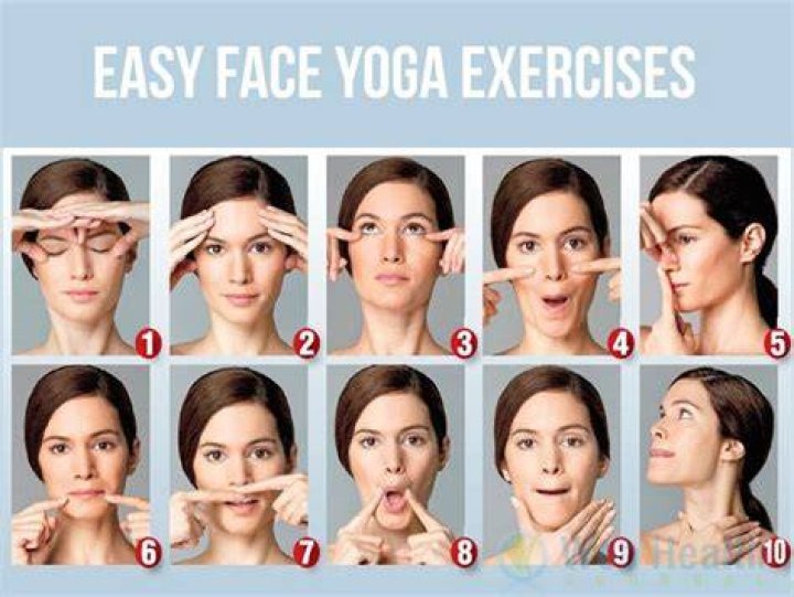How do you exercise your face?