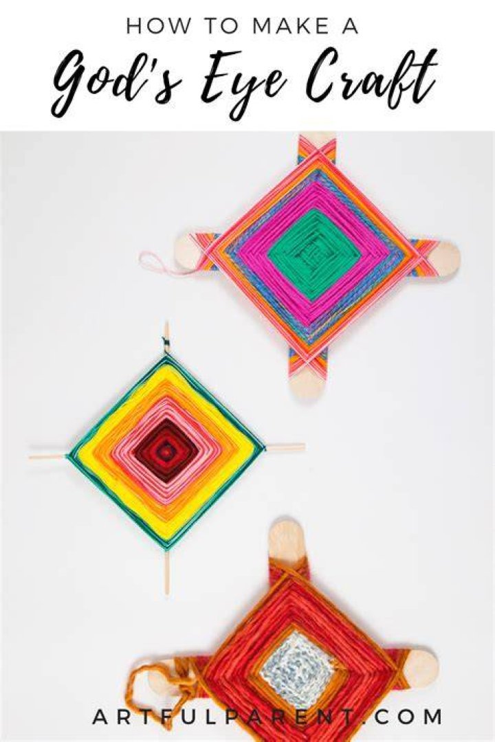 How do you get tassels from God's eye?