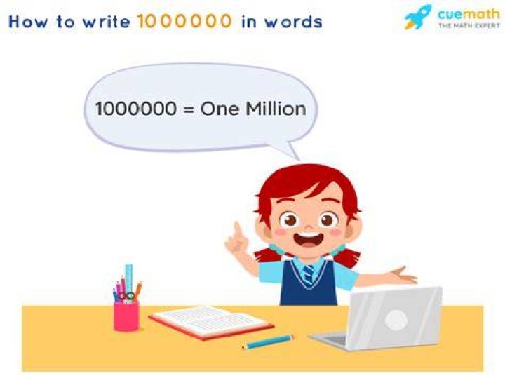 How do you write $1000000?