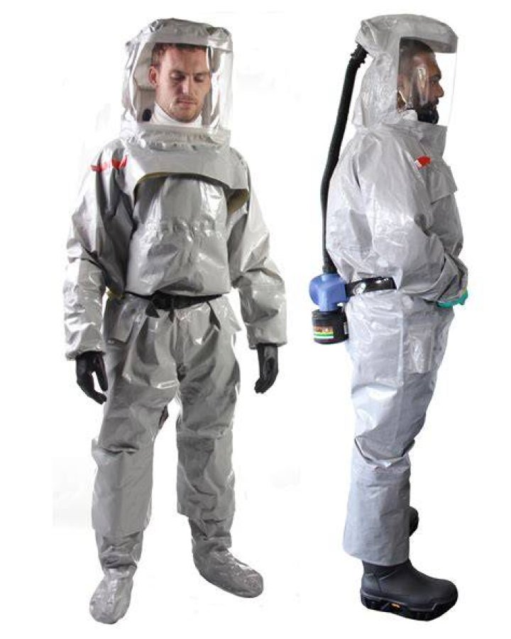 How does a radiation suit work?