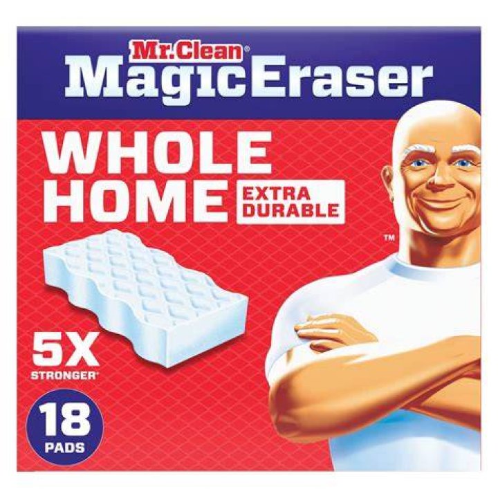 How does the Mr Clean Magic Eraser work?