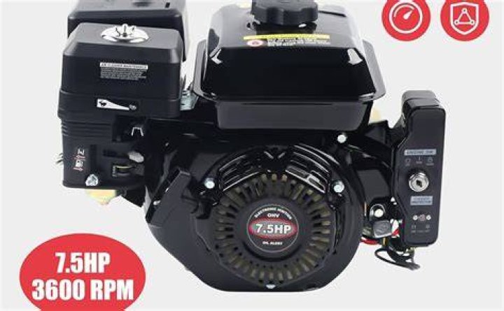 How fast can a 2 hp engine go?