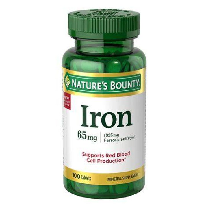 How long does iron stay in your body?