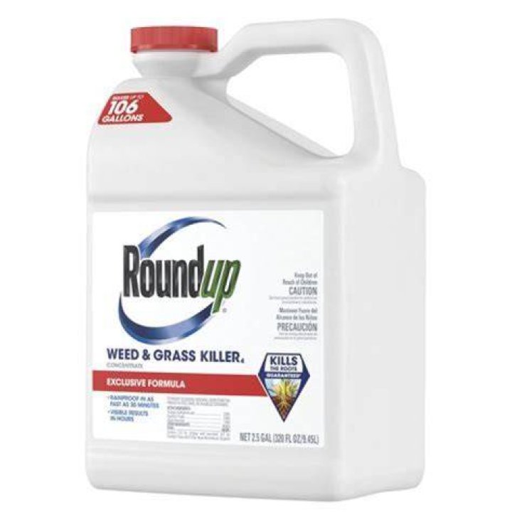 How many acres will a gallon of Roundup cover?