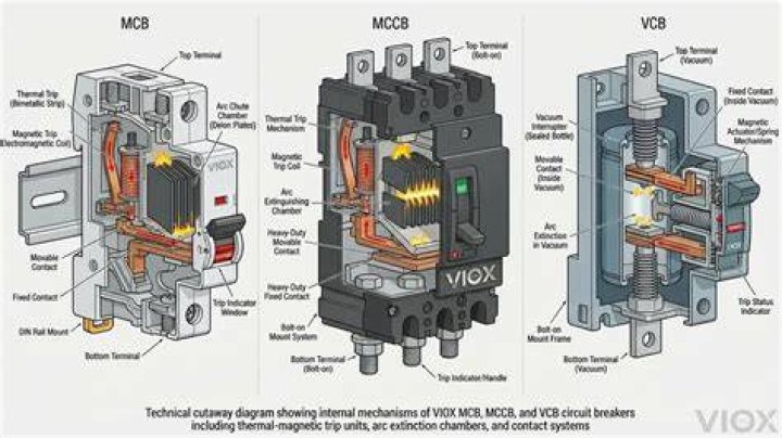 How many types of VCB are there?