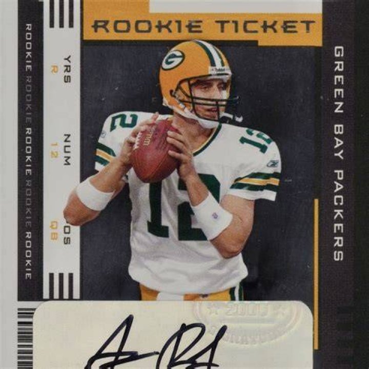 How much is an Aaron Rodgers rookie card worth?