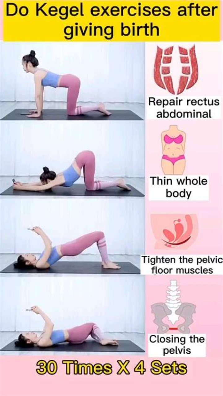 How often should I do Kegels after giving birth?