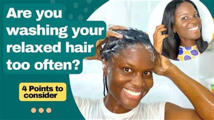 How often should I wash relaxed hair?