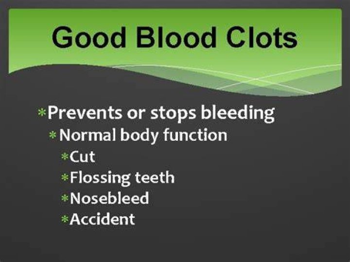 Is chicken good for blood clots?
