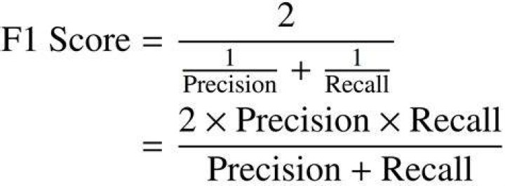 Is F1-score same as accuracy?