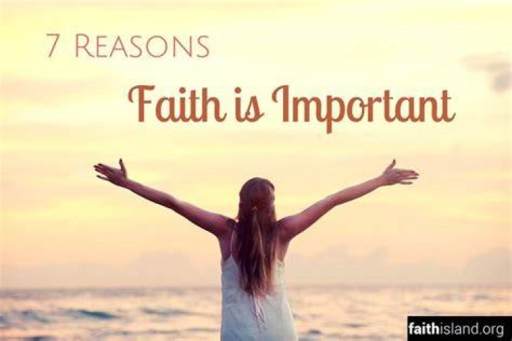 Is faith an important value?