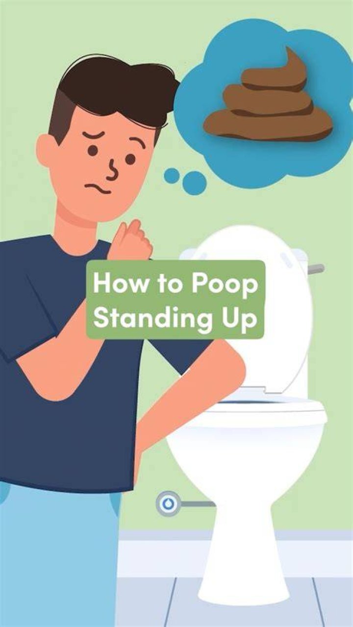 Is it easier to poop standing up?