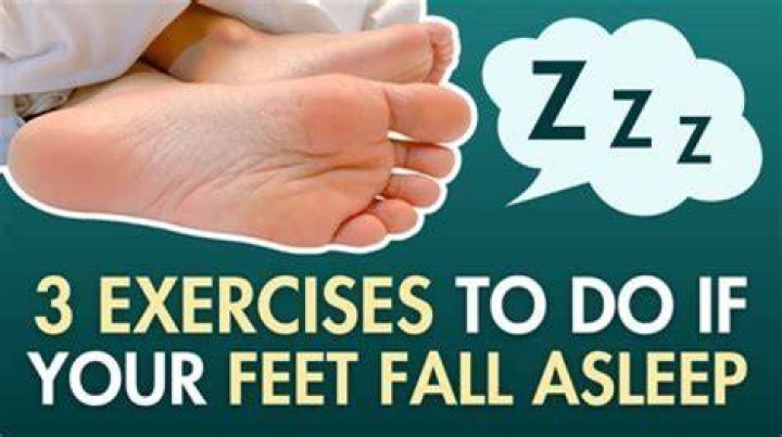 Is it good when your foot falls asleep?