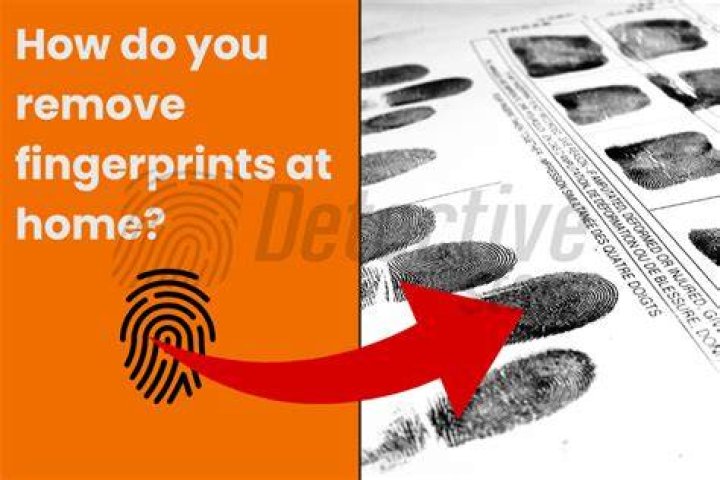Is it possible to permanently remove your fingerprints?