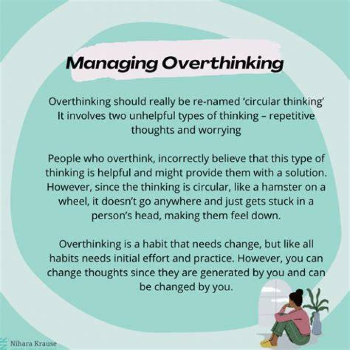 Is overthinking a mental illness?