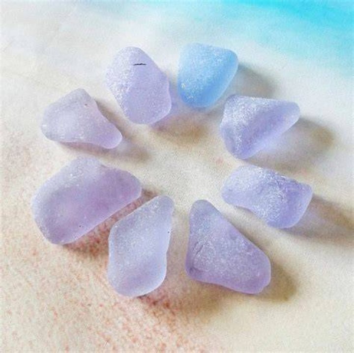 Is purple sea glass rare?