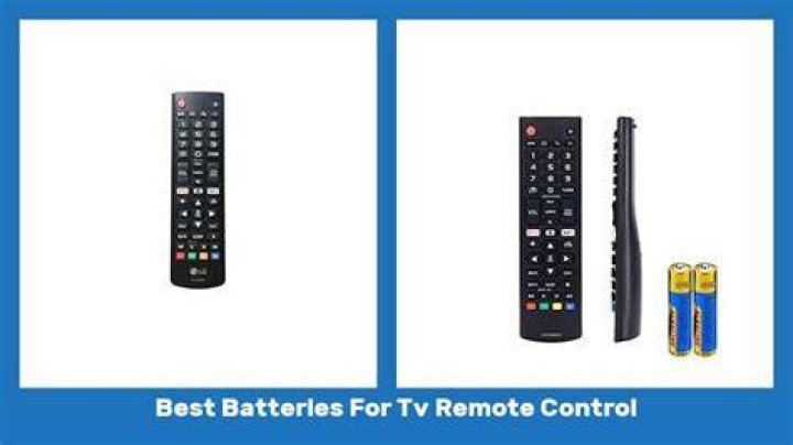 What batteries are best for remote control?