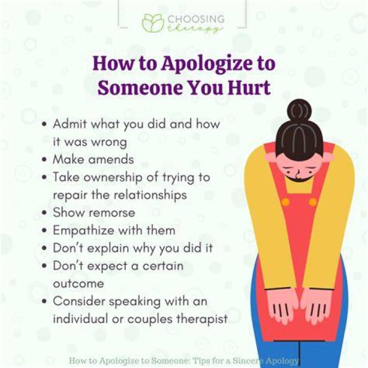 What does a genuine apology look like?