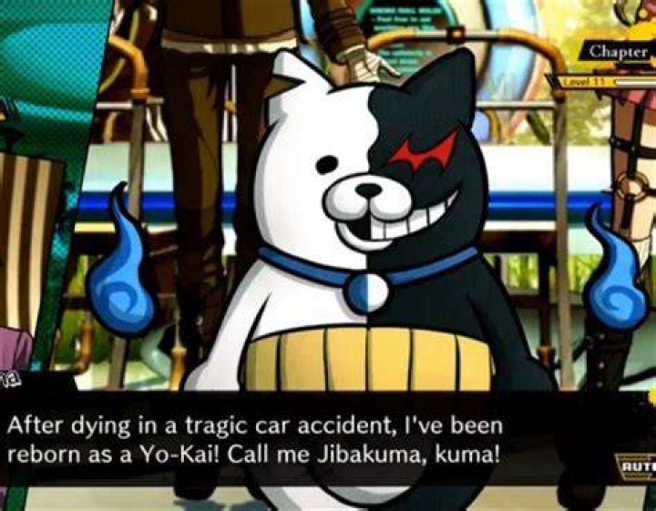 What does Monokuma say at night?
