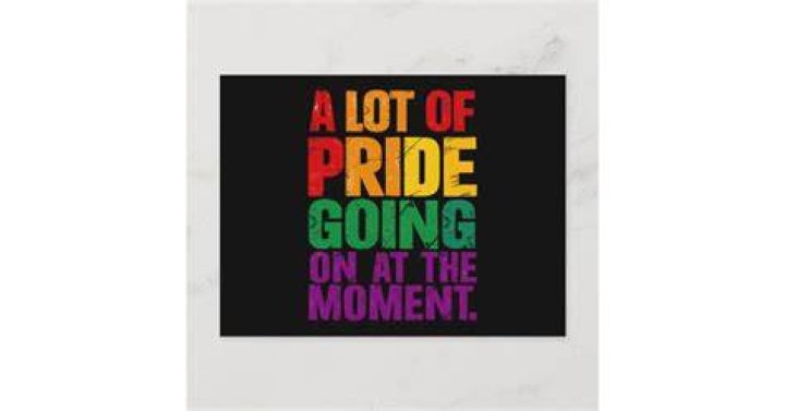 What is a moment of pride?