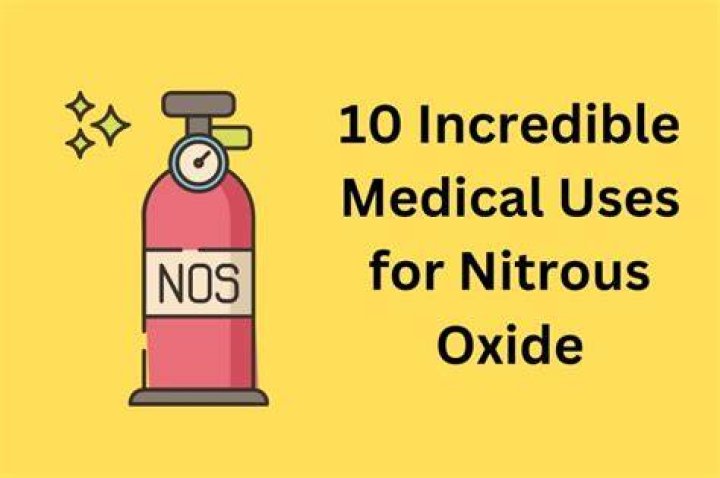 What is nitrous oxide used for in hospitals?