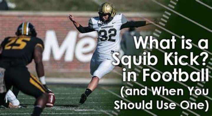 What is the advantage of a squib kick?