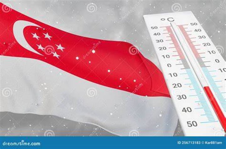 What is the coldest temperature in Singapore?