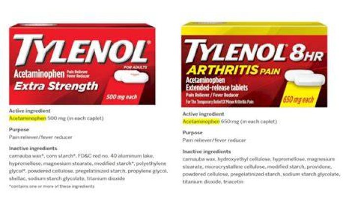 What is the difference between Tylenol arthritis and extra strength?