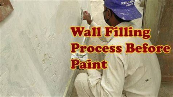 What is the first thing you do before painting a wall?