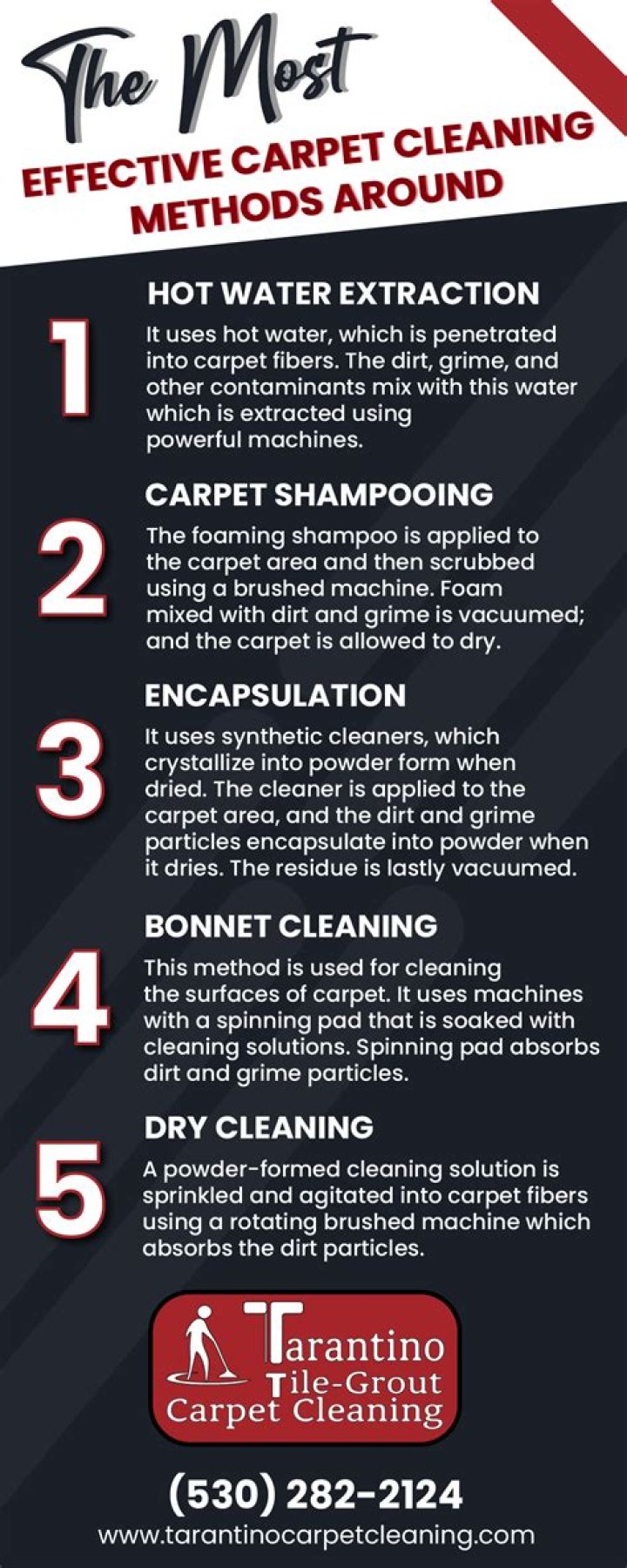 What is the most effective carpet cleaning method?