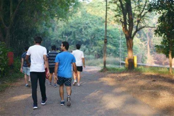 What should we do before morning walk?
