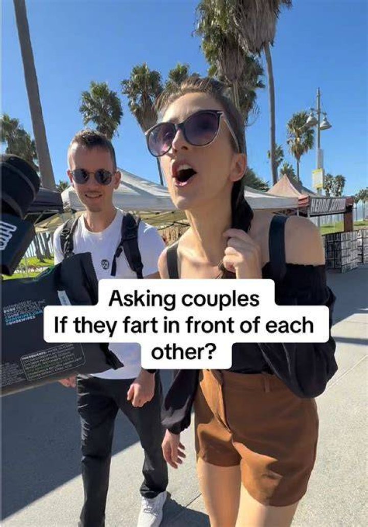When couples fart in front of each other?
