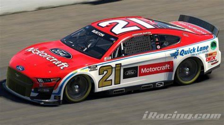 Who is Harrison Burton driving for in 2022?