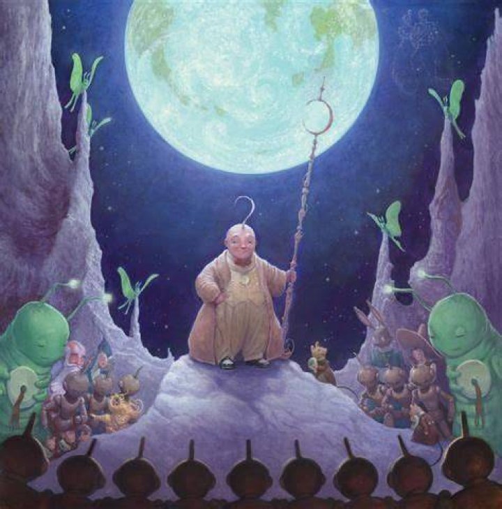 Who is the man on the moon in Rise of the Guardians?