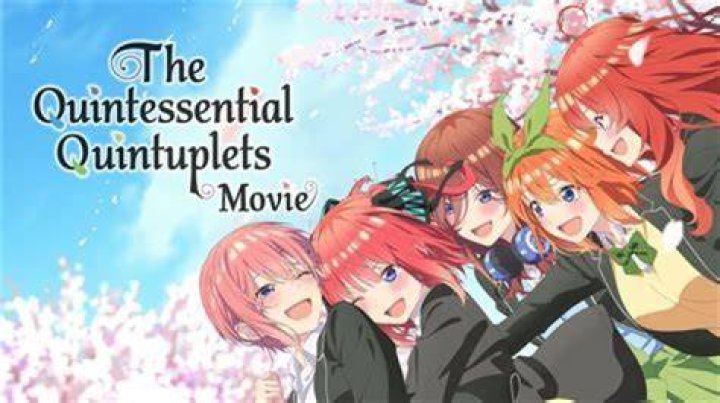 Who is the oldest quintuplet anime?