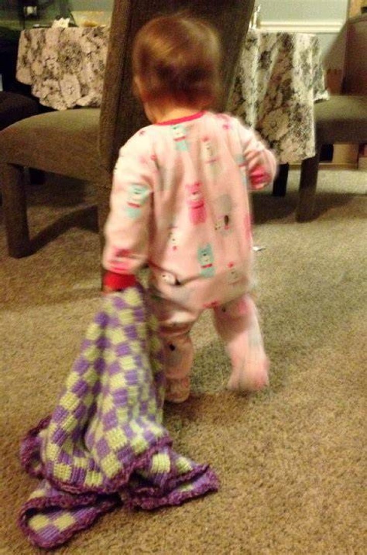Why do toddlers carry a blanket?