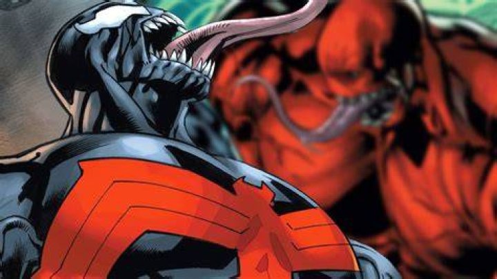 Why was Venom's son red?